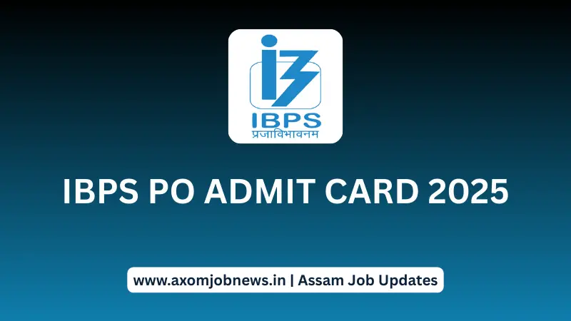 IBPS PO Admit Card 2025