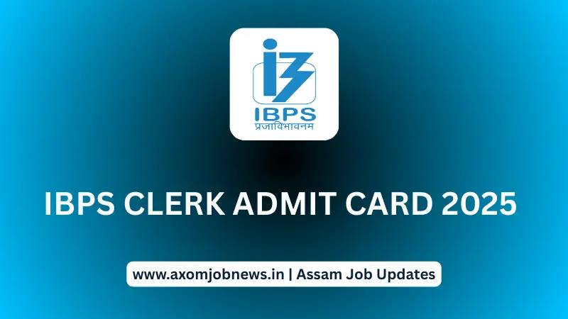 IBPS Clerk Admit Card 2025