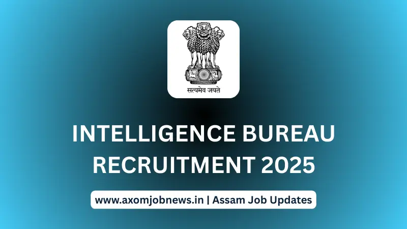 Intelligence Bureau Recruitment 2025