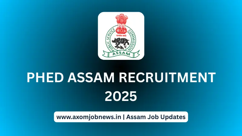 PHED Assam Recruitment 2025