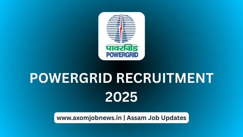 Powergrid recruitment announcement for 2025