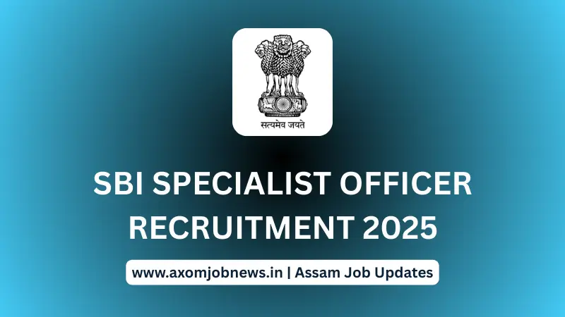 SBI Specialist Officer Recruitment 2025