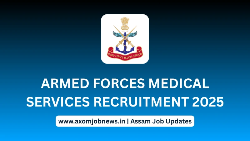 Armed Forces Medical Services Recruitment 2025